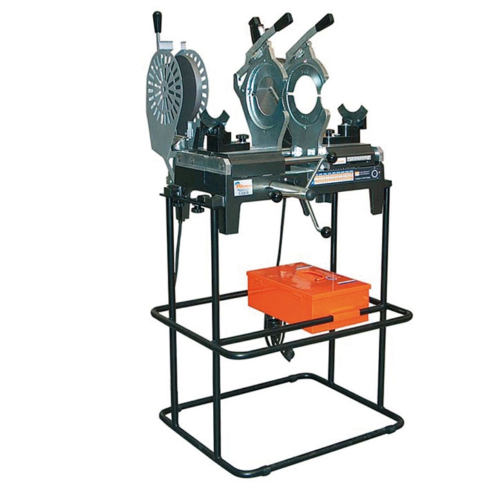 Ritmo MINI160 JOYT TF (230V) lefolyócső tompahegesztő gép teljes befogósorozattal 40-160