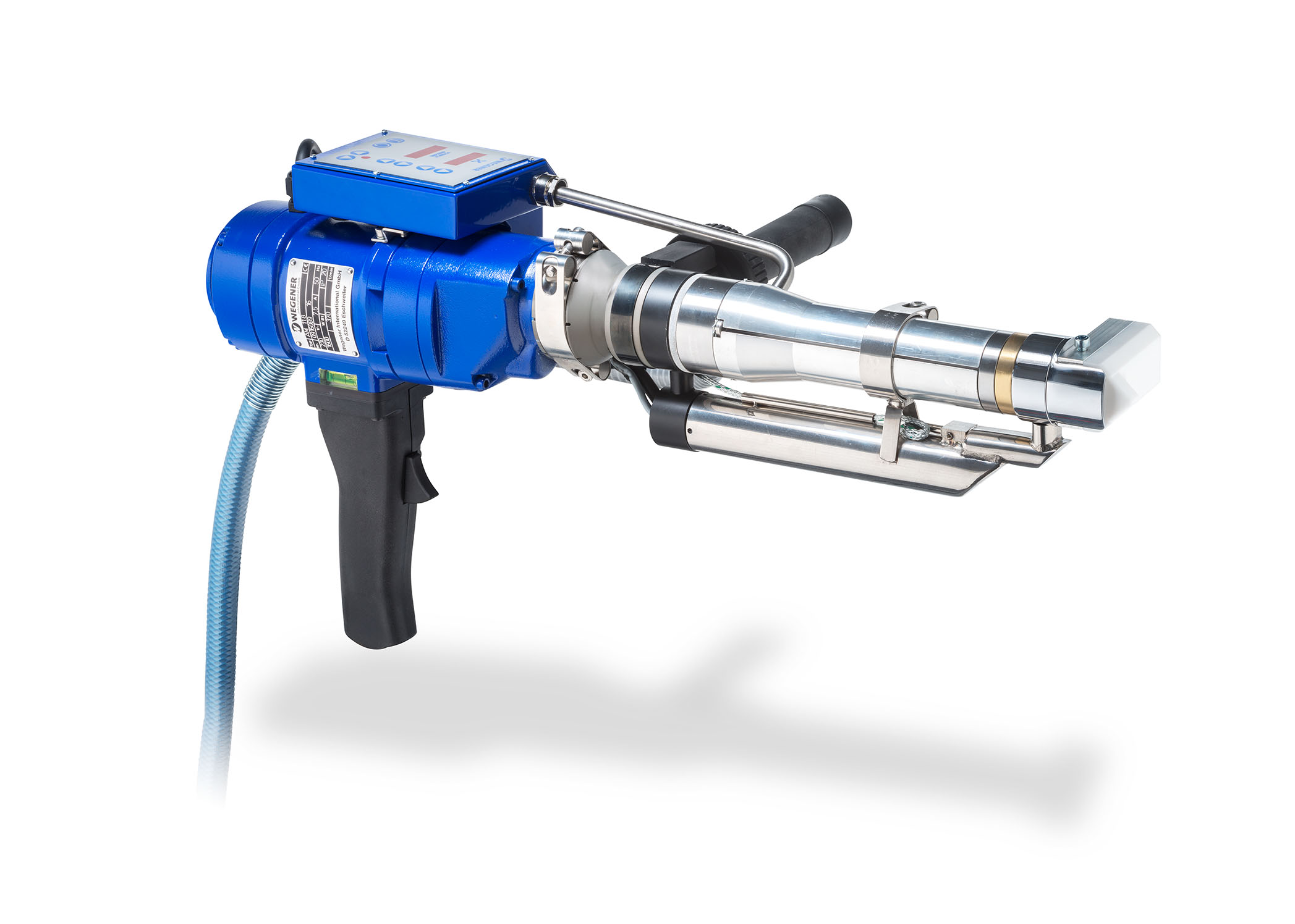 Wegener EXWELD beta3 EC TWISTY külső levegőellátású extruder 230V/400V massza: 4,3-4,6kg PE, PP