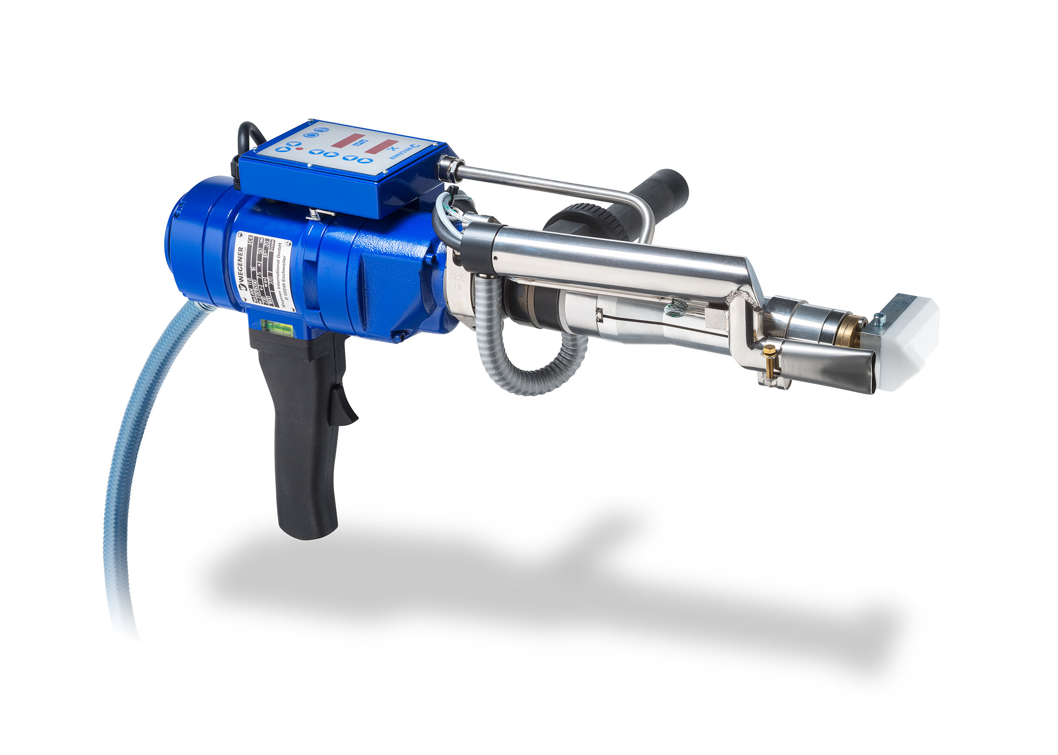 Wegener EXWELD beta3 EC külső levegőellátású extruder 230V/400V massza: 4,3-4,6kg PE, PP