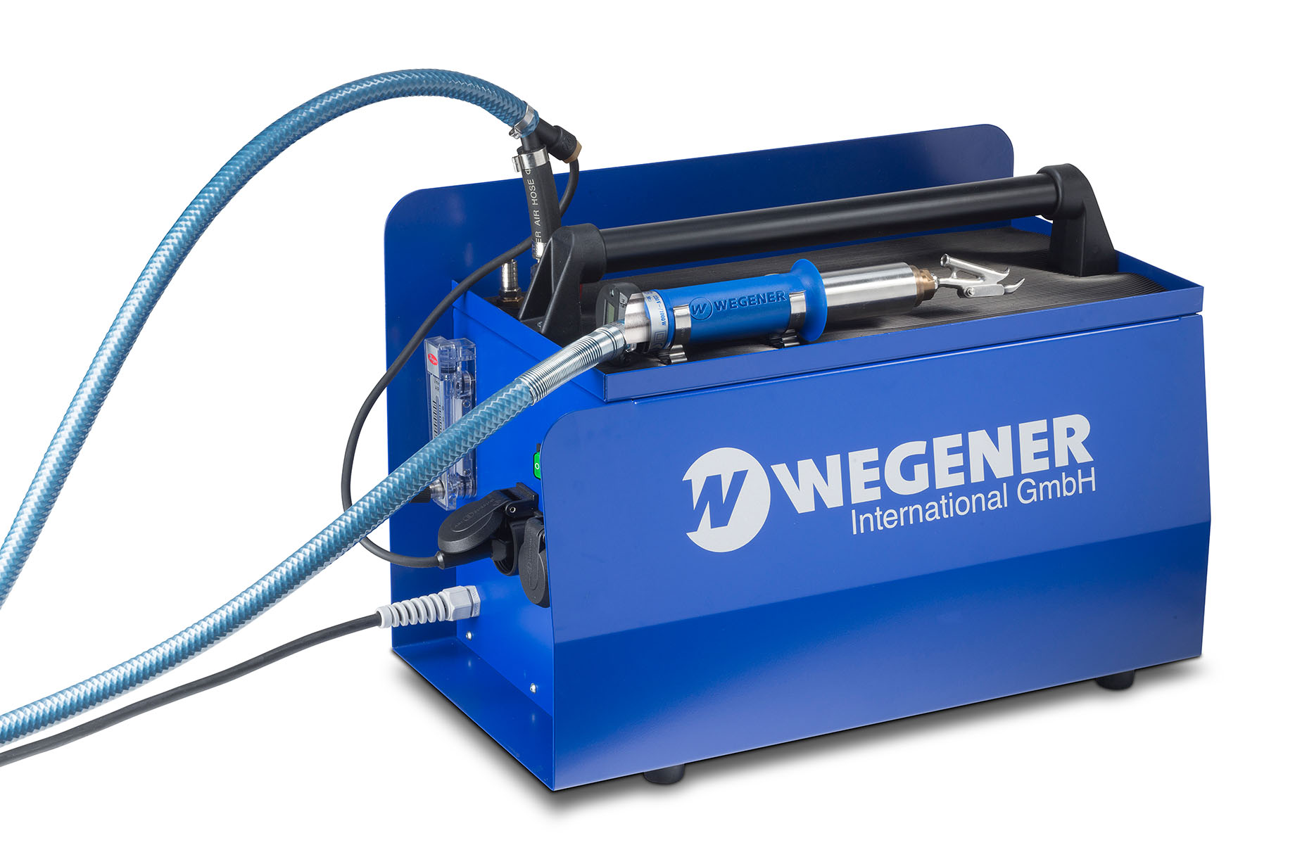 Wegener Autotherm3 WEG AB 120L saját levegő ellátású hőlégfúvó készlet 4 m/4mm 1000W 230V